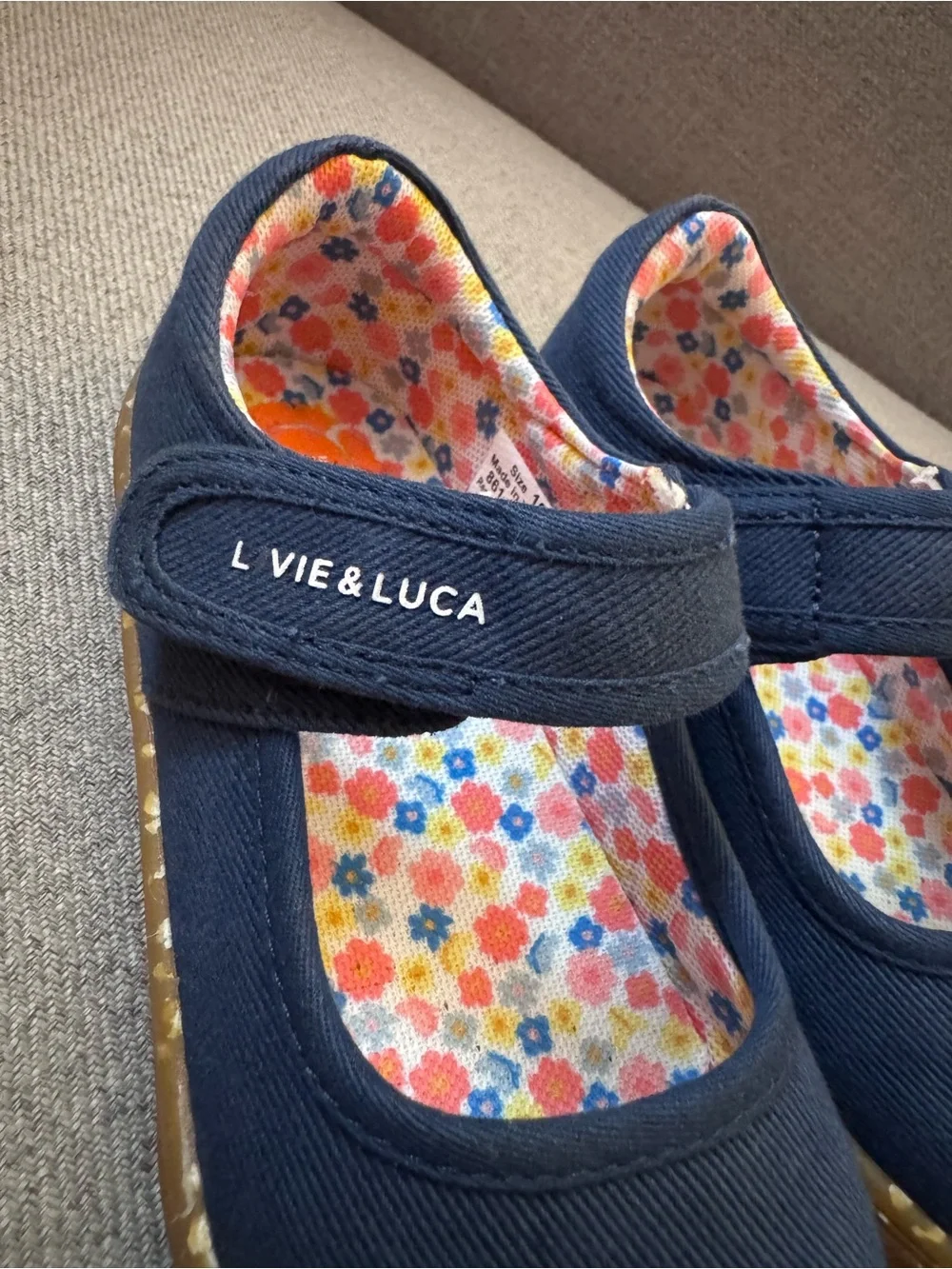 Livie and Luca Mary Jane Canvas Shoes